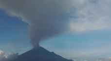 Mexico raises alert level as volcano ejects smoke, ash, lava