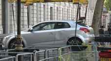 Car hits Downing Street gates but not 'terror-related': police