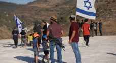 Israeli Occupation settler injured in shooting ....