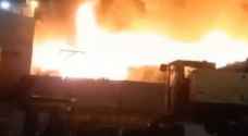 Huge fire extinguished in Aqaba