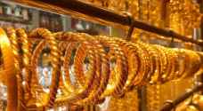 Jordan's gold prices stabilize Wednesday