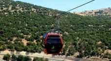 Ajloun Cable Car received 208,000 visitors since opening