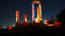 Amman Citadel lights up with Sustainable Development Goals