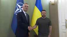 Zelensky meets with NATO chief Stoltenberg in Kyiv