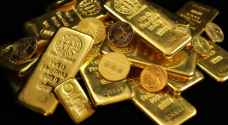 Gold prices rise in Jordan Wednesday