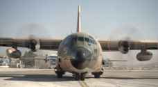 Jordan sent 17 aid planes to the Strip