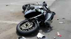 Young man injured in motorcycle accident on Amman-Salt road
