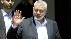 Haniyeh arrives in Cairo for talks on Gaza