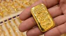Gold prices fall in Jordan Saturday