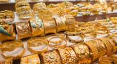 Gold prices in Jordan Saturday