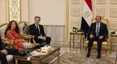 Blinken lands in Cairo for 8th regional tour since Oct. 7; meets with President Sisi