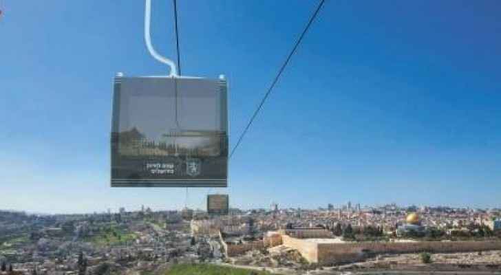 The plan will see a former railway station in West Jerusalem linked by cable car to the Old City in occupied East .