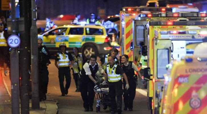Around 48 people have been hospitalised after the Saturday night attack in London. 
