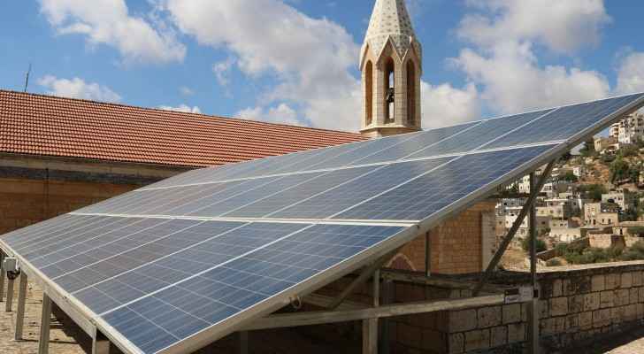 The village’s solar power project was completed six months ago.