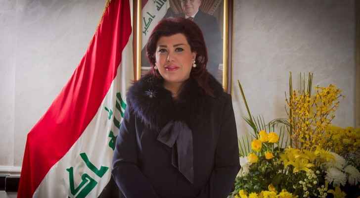 The Iraqi Ambassador in Jordan, Safia Al Suhail.