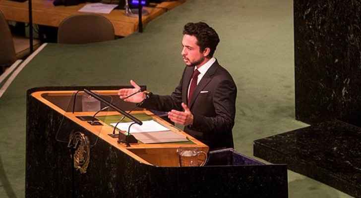 HRH Crown Prince Hussein poses important questions on the state of the world. (Photo Credit: Royal Court)