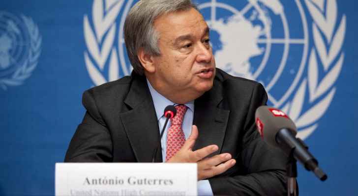 UN Secretary General Antonio Guterres.