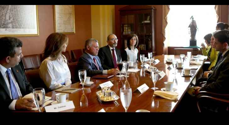 His Majesty meets with US lawmakers at Congress on Tuesday 