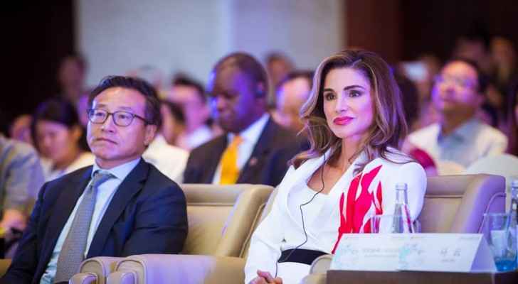 Queen Rania attends XIN Philanthropy Conference, China