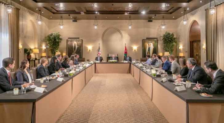 King meets delegation of US Congress staffers