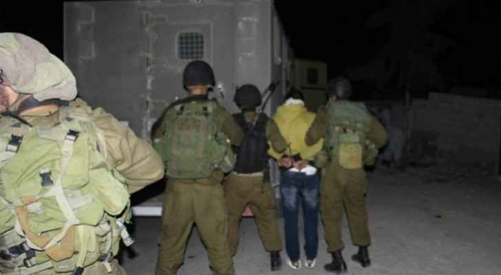 14 Palestinians detained from West Bank