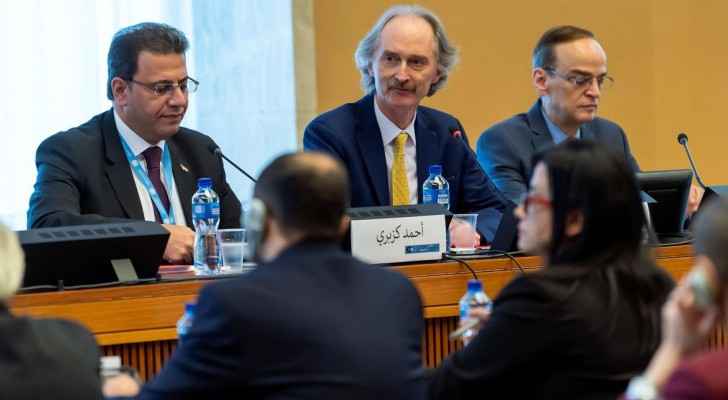 Photo: Meeting of the Syrian Constitutional Committee in Geneva. Credit: The National 