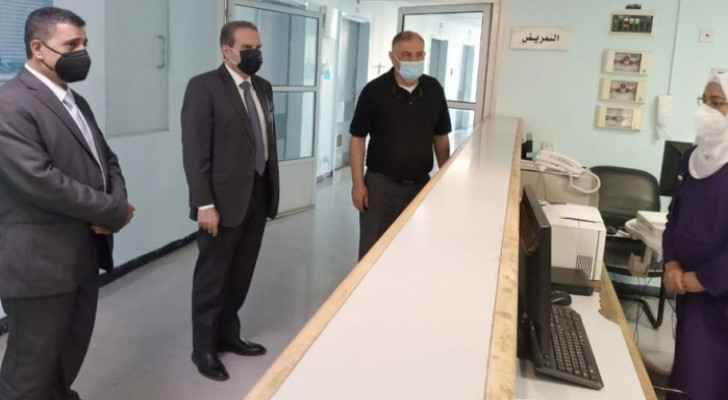 Health Minister inspects services provided at Prince Hamzah Hospital