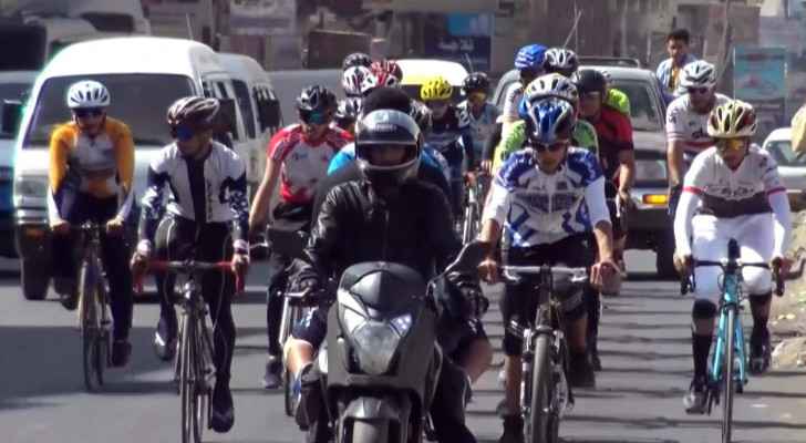 Pedaling for peace: cyclists hit the road in war-torn Yemen