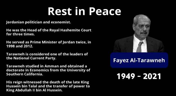 VIDEO: Former PM Fayez Tarawneh passes away
