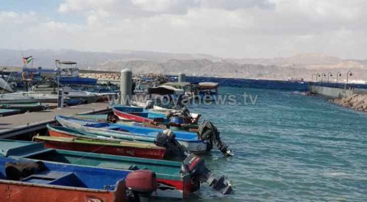 Maritime navigation temporarily suspended in ports of Aqaba