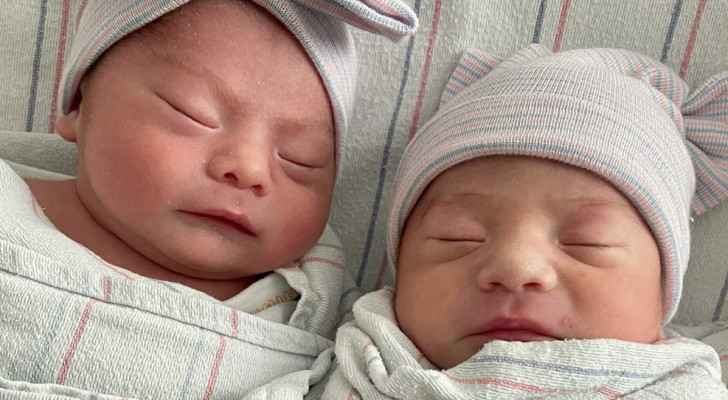 US twins born in two different years