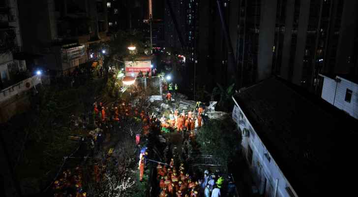 At least 16 dead following building collapse in China