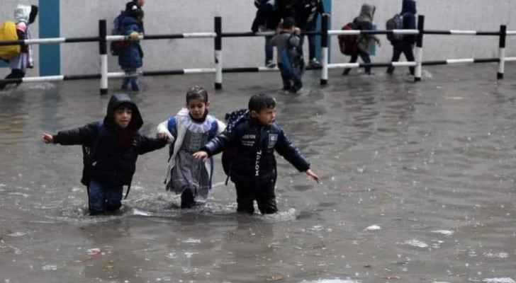Gaza suspends school Sunday due to weather conditions