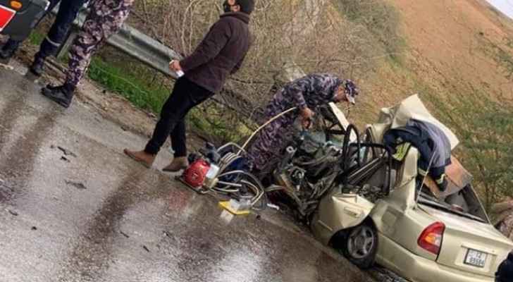One dead, others injured in accident on Amman-Dead Sea road