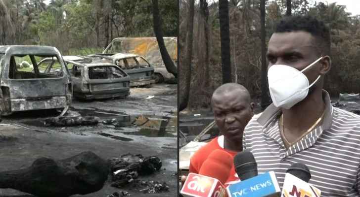 Nigerian oil blast kills 110