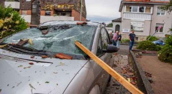 Tornado in western Germany kills 1, injures 40
