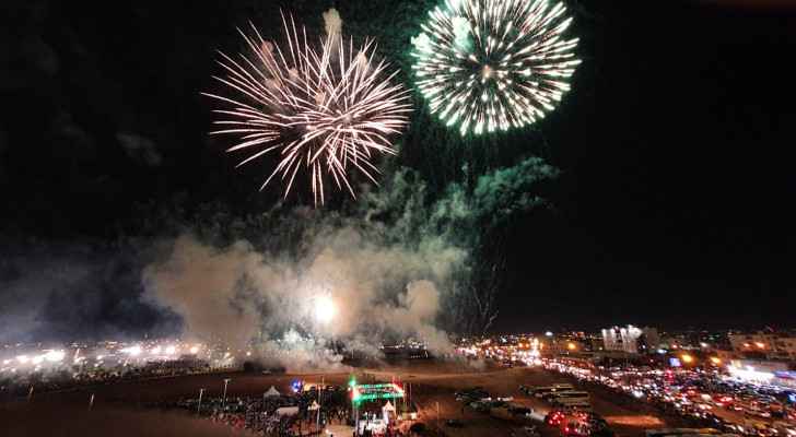 IMAGES: Firework displays light up Jordan on Independence Day