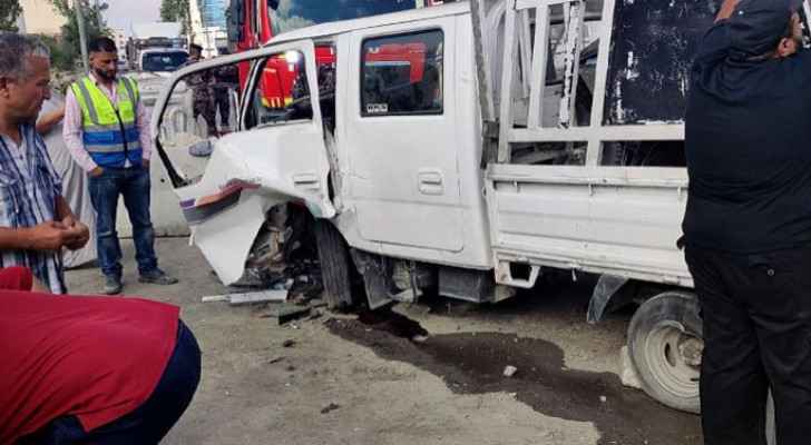 Five injured in car accident in Amman