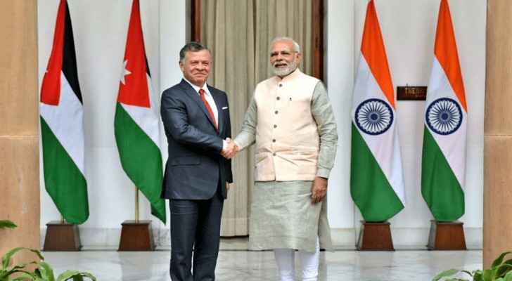 Indian PM conveys warm greetings to King Abdullah II on occasion of Eid Al Adha