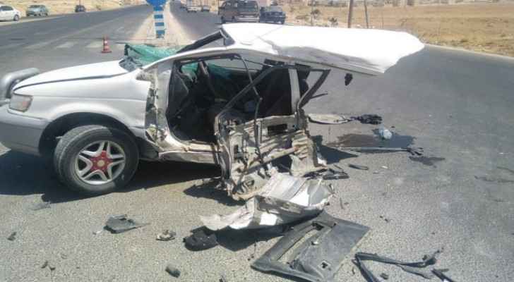 Injuries reported after two vehicles collide on Mafraq-Irhab Road