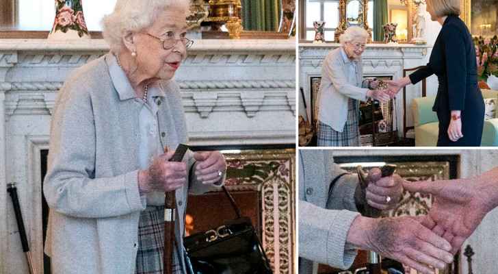 Pictures of Queen's bruises go viral after royal announcement