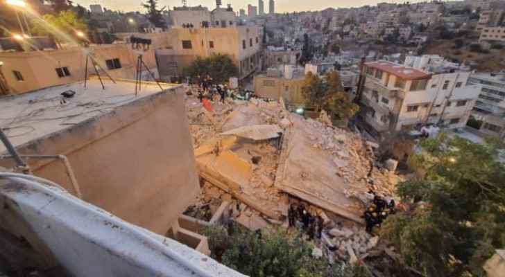 Yemen offers condolences to Jordan over victims of Al-Weibdeh building collapse