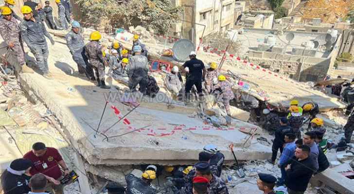 UPDATE: Death toll rises in Al-Weibdeh building collapse