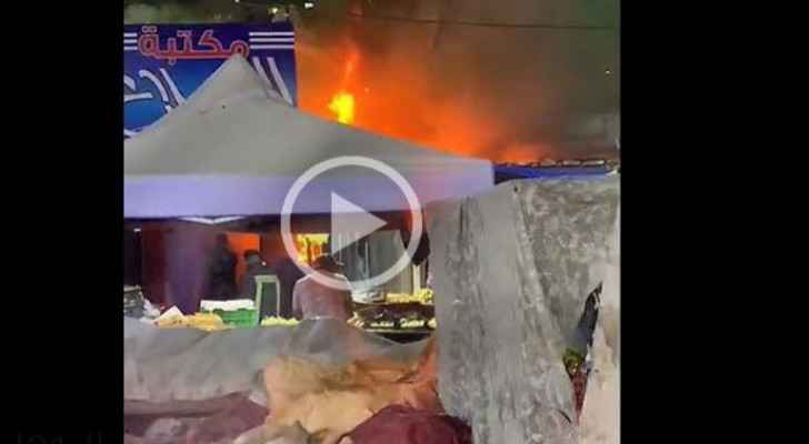 Civil Defense extinguishes fire at Raghadan Complex