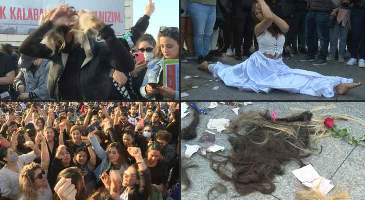 Hundreds protest in Turkey in support of Iranian women