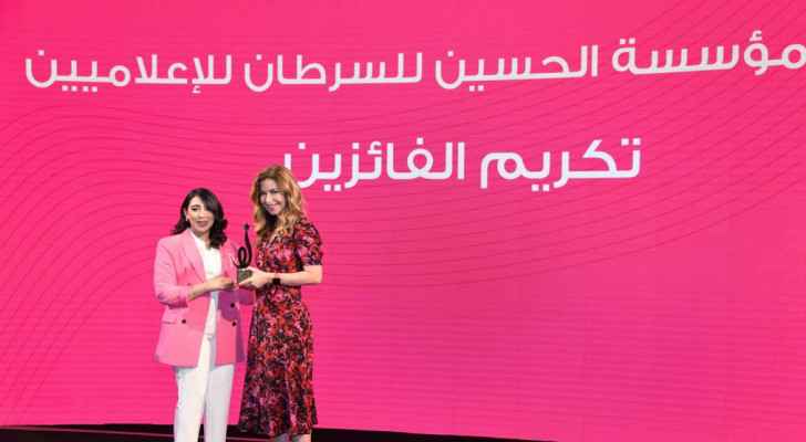 سندس غدير التي يقودها روييا تفوز بمؤسسة الحسين للسرطان 2021