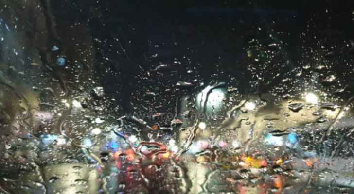 Jordan witnesses rain, thunderstorms Wednesday