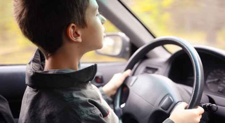 13-year-old boy caught driving on highway in Jordan