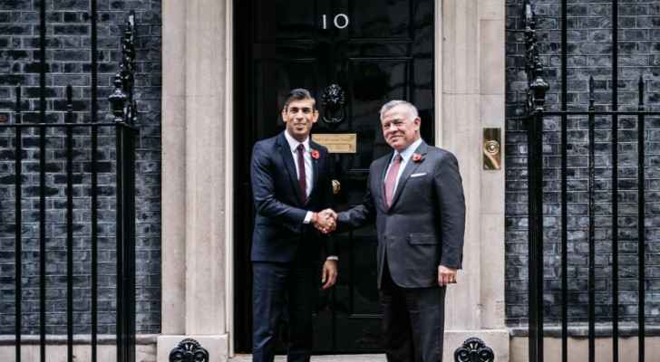 King meets UK Prime Minister