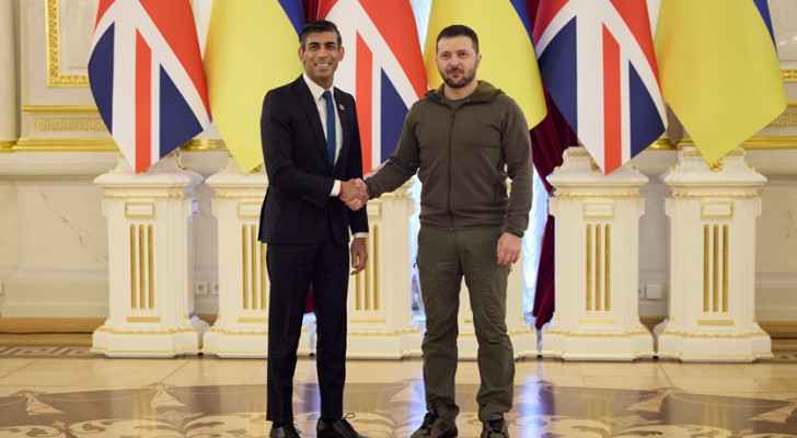 Britain's Sunak makes first visit to Kyiv since becoming PM